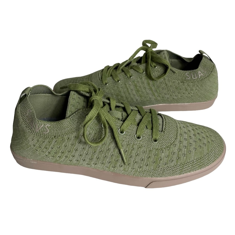 Suavs The Zilker Lace-Up Sneaker Green Shoes | Men’s 10